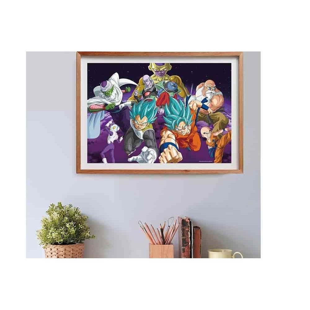 ANIME PUZZLE COLLECTION DRAGON BALL SUPER WARRIORS 500 PEZZI PUZZLE 49X36XCM RAVENSBURGER