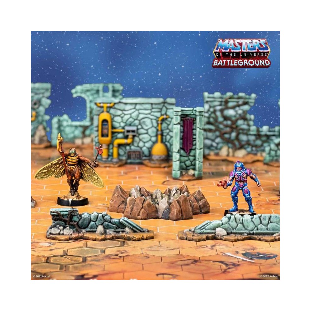MASTERS OF THE UNIVERSE BATTLEGROUND WAVE 3 MOTU FACTION ESPANSIONE IN ITALIANO ARCHON STUDIO