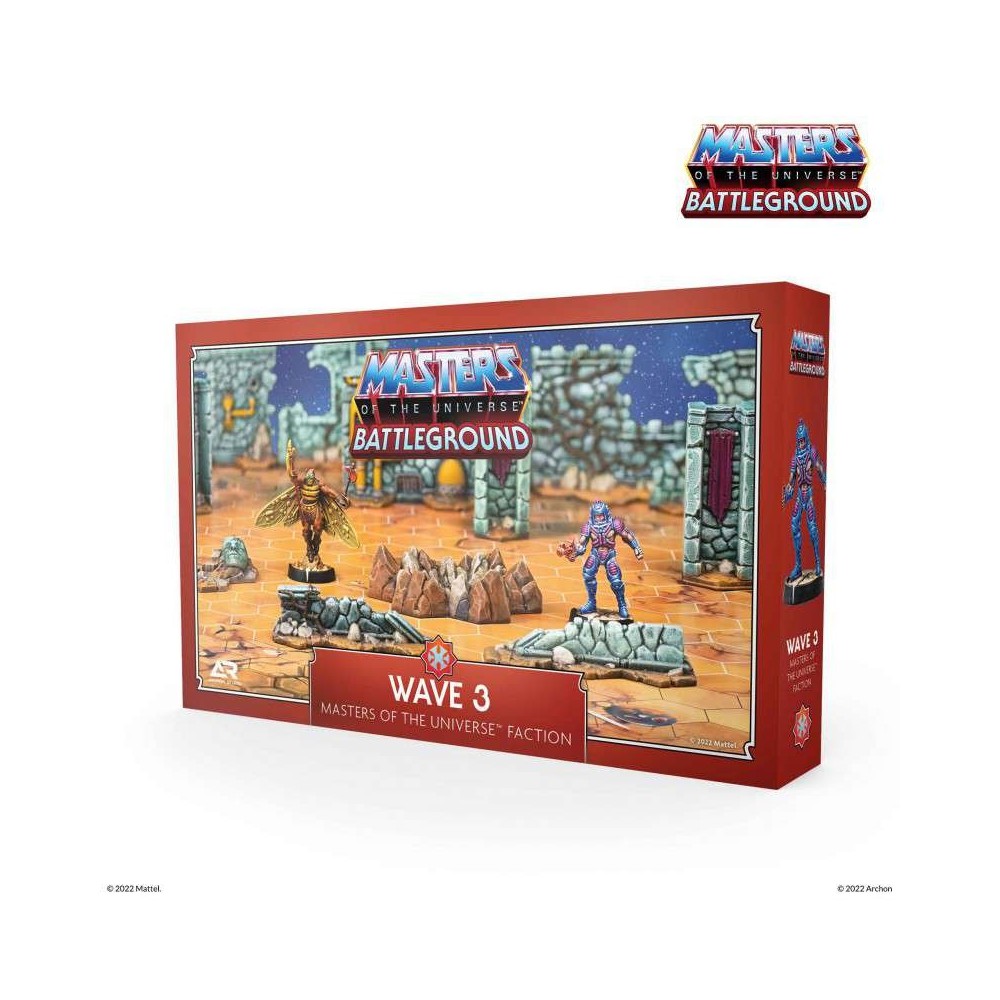 ARCHON STUDIO MASTERS OF THE UNIVERSE BATTLEGROUND WAVE 3 MOTU FACTION EXPANSION ITALIAN