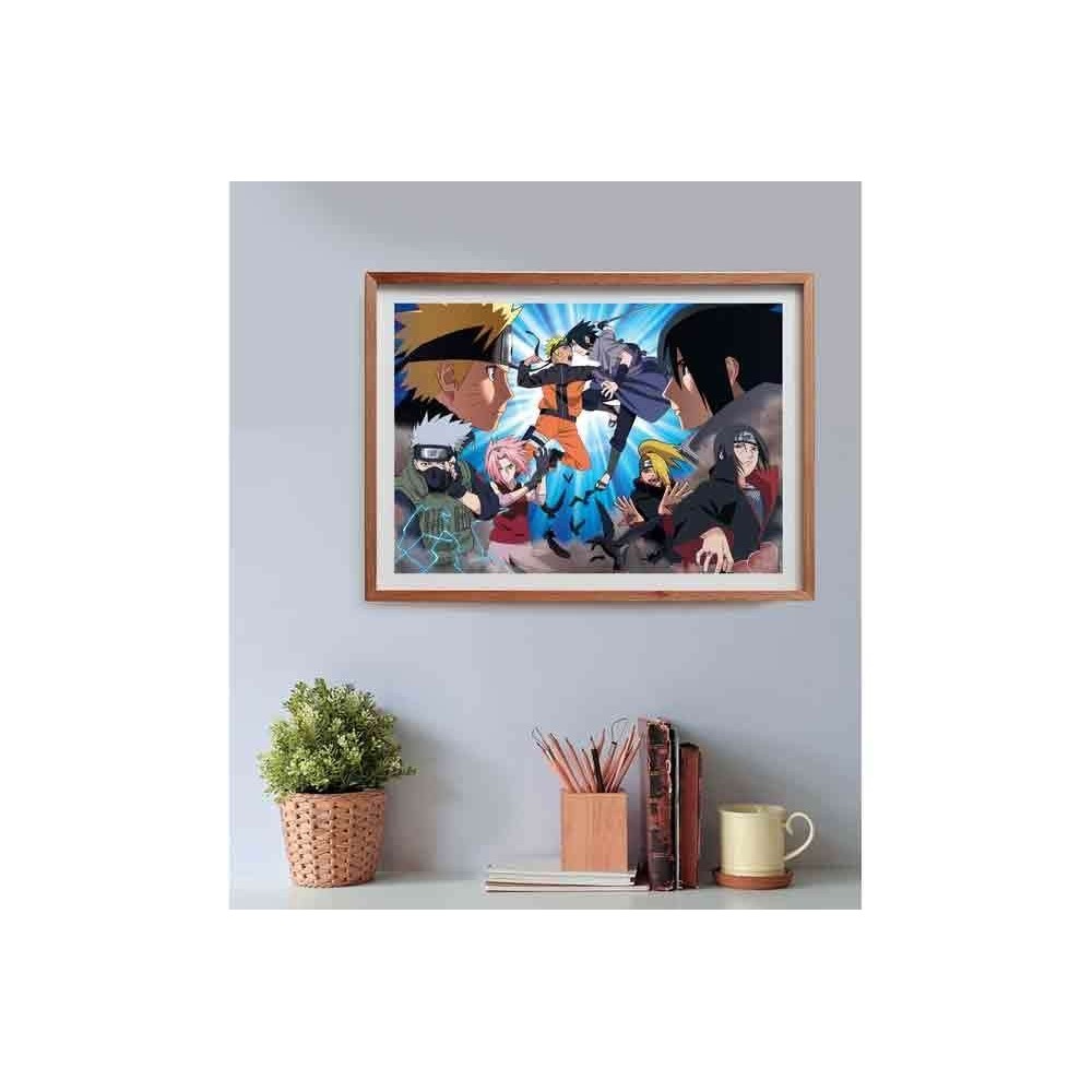 RAVENSBURGER ANIME PUZZLE COLLECTION NARUTO SHIPPUDEN 500 PIECES JIGSAW 49X36XCM