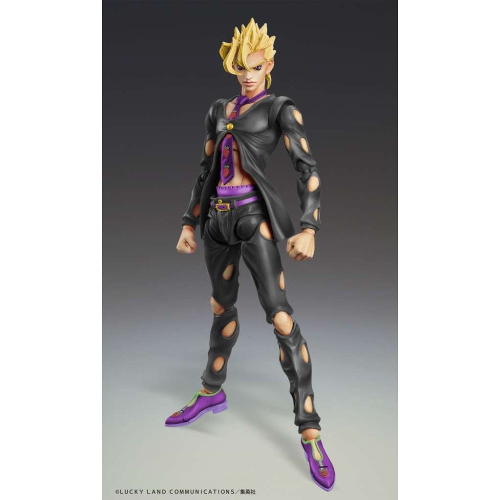 JOJO'S BIZARRE ADVENTURE PANNACOTTA FUGO BLACK VER. CHOZOKADO ACTION FIGURE MEDICOS ENTERTAINMENT