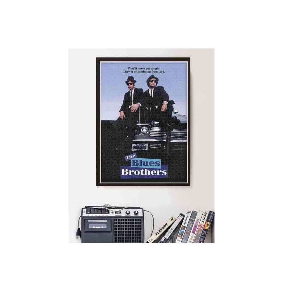 RAVENSBURGER CULT MOVIES PUZZLE COLLECTION THE BLUES BROTHERS 500 PIECES JIGSAW 49X36 CM