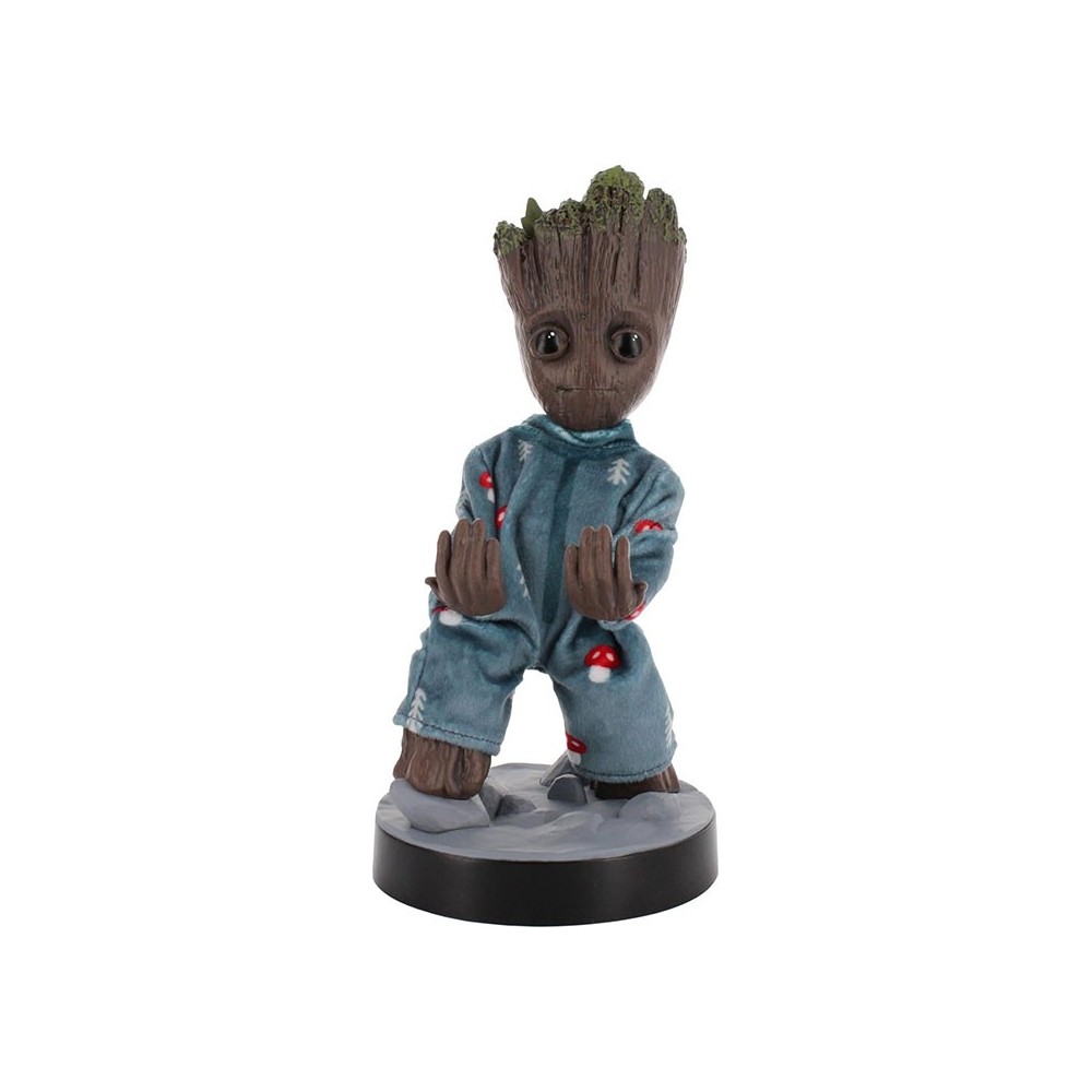EXQUISITE GAMING GUARDIANS OF THE GALAXY PAJAMA GROOT CABLE GUY STATUE 20CM FIGURE