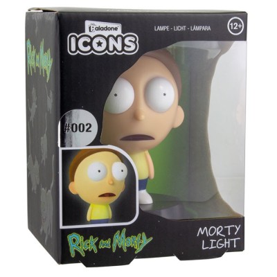 RICK AND MORTY - MORTY 3D ICONS LIGHT LAMPADA FIGURE PALADONE PRODUCTS