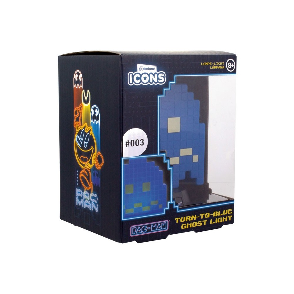 PAC-MAN TURN TO BLUE GHOST LIGHT ICONS LAMPADA FIGURE PALADONE PRODUCTS