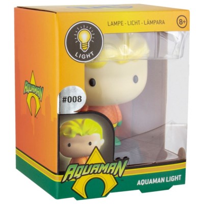 PALADONE PRODUCTS AQUAMAN ICONS LIGHT FIGURE