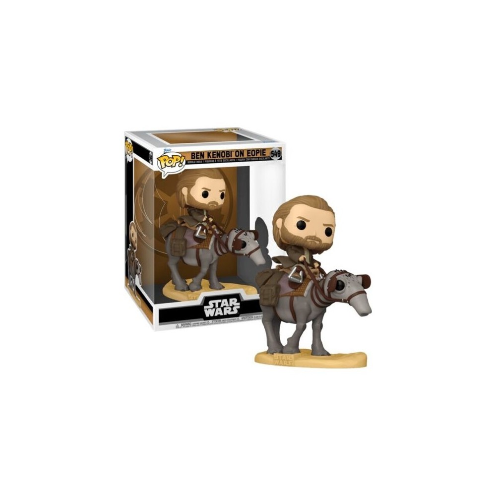 FUNKO FUNKO POP! STAR WARS OBI-WAN KENOBI ON EOPIE BOBBLE HEAD KNOCKER FIGURE