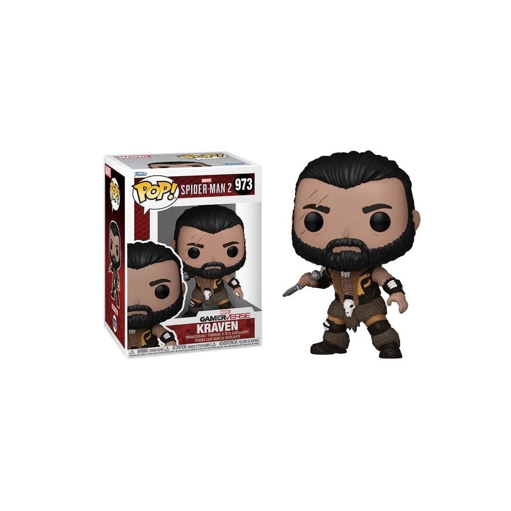 FUNKO FUNKO POP! SPIDER-MAN 2 GAMERVERSE KRAVEN BOBBLE HEAD