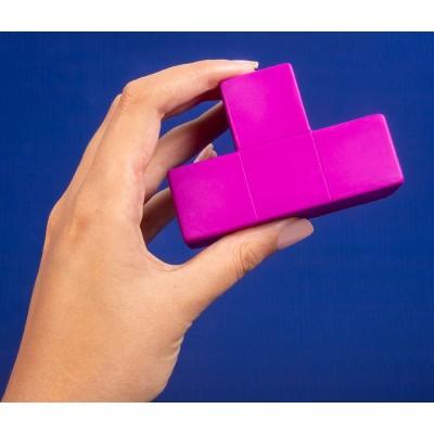 FIZZ CREATIONS TETRIS PURPLE T ANTISTRESS