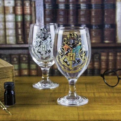HARRY POTTER HOGWARTS BICCHIERE CAMBIACOLORE PALADONE PRODUCTS