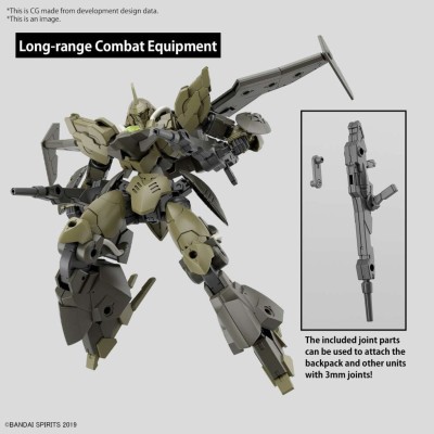 30MM BEXM-21 VERDENOVA GREEN 1/144 MODEL KIT ACTION FIGURE BANDAI