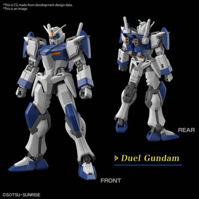 BANDAI HIGH GRADE HG GUNDAM DUEL BLITZ 1/144 MODEL KIT