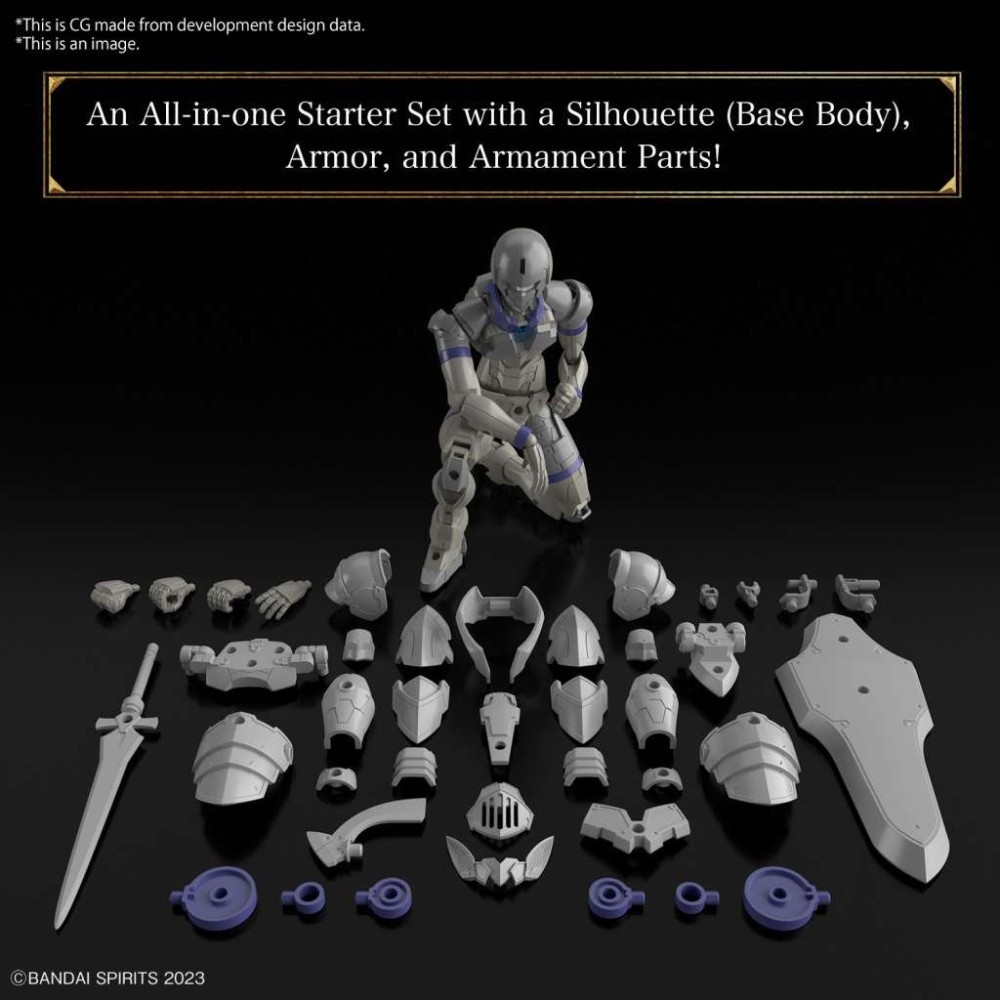 BANDAI 30MF LIBER KNIGHT MODEL KIT