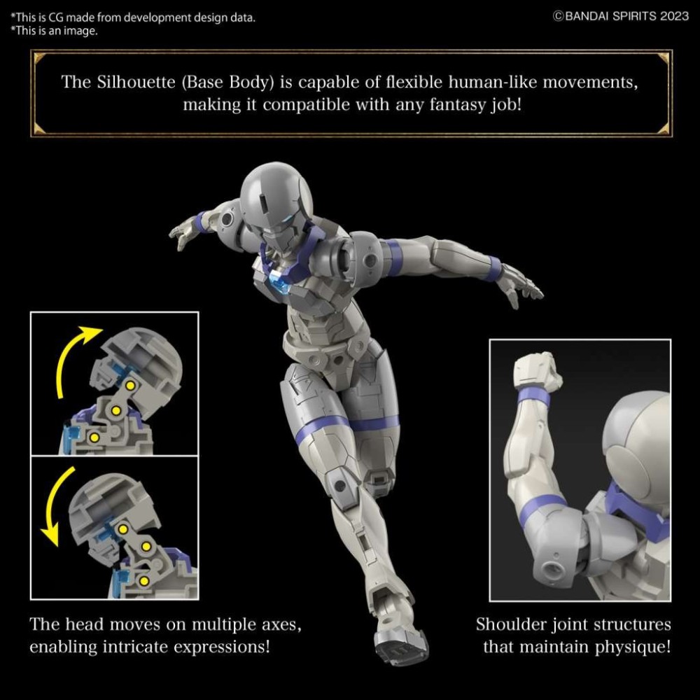 30MF LIBER KNIGHT MODEL KIT ACTION FIGURE BANDAI