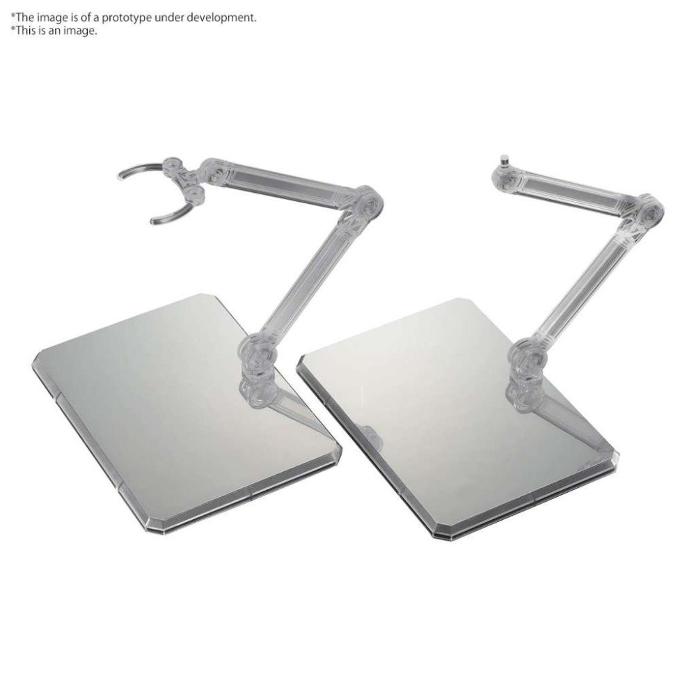 BANDAI ACTION BASE 7 CLEAR MIRROR SET FOR MODEL KIT AND FIGURE