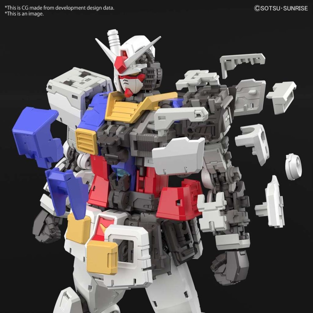 BANDAI REAL GRADE GUNDAM RX-78-2 VER. 2.0 1/144 MODEL KIT
