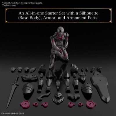 BANDAI 30MF ROSAN KNIGHT MODEL KIT