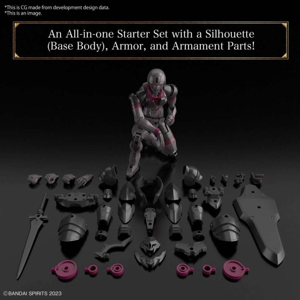 30MF ROSAN KNIGHT MODEL KIT ACTION FIGURE BANDAI