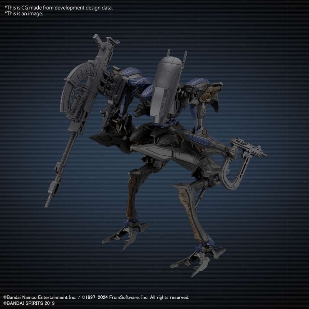 BANDAI 30MM ARMORED CORE VI SCHNEIDER NACHTREIHER 40E STEEL HAZE 1/144 MODEL KIT