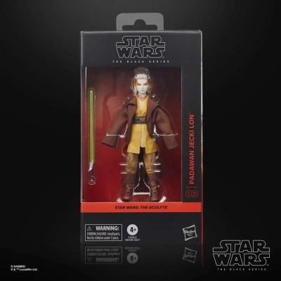 STAR WARS THE BLACK SERIES PADAWAN JECKI LON ACTION FIGURE HASBRO