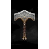 GOD OF WAR RAGNAROK MJOLNIR THOR MARTELLO IN RESINA REPLICA 50CM