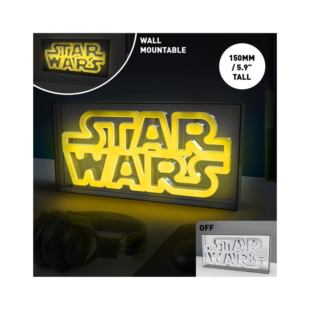 PALADONE PRODUCTS STAR WARS LOGO NEON LIGHT
