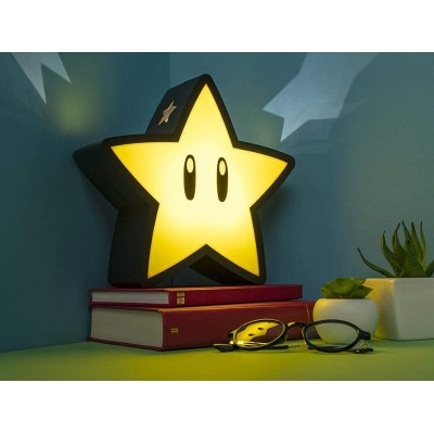 SUPER MARIO SUPER STAR LIGHT LAMPADA PALADONE PRODUCTS