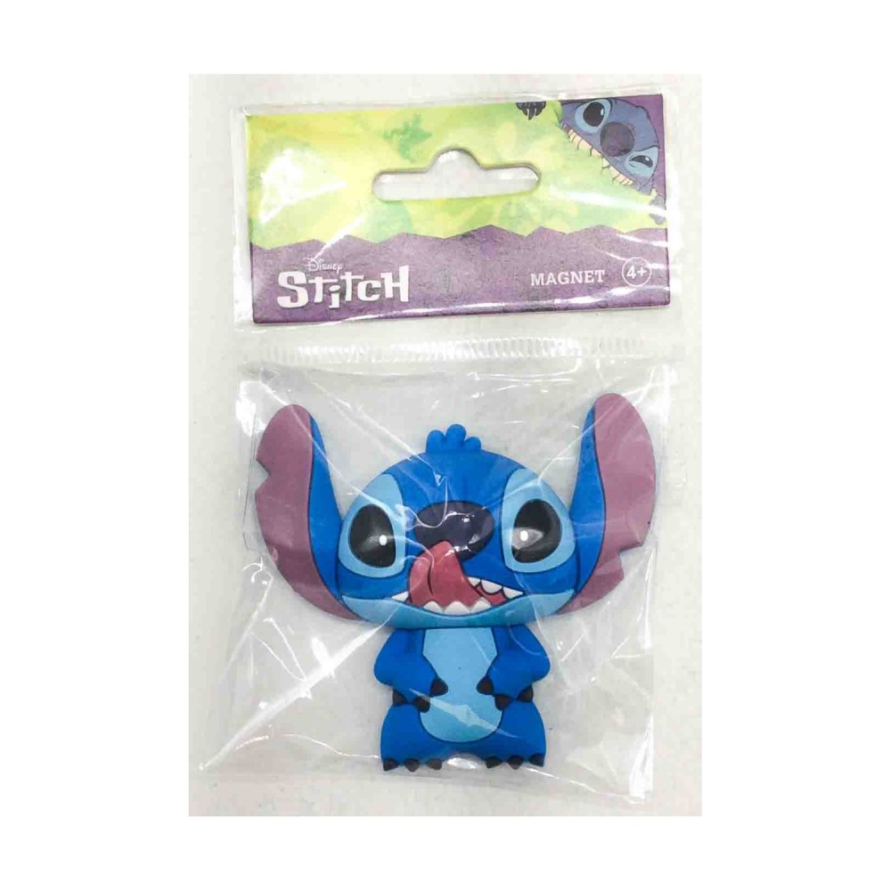 LILO AND STITCH TONGUE STITCH 3D FOAM MAGNETE MONOGRAM
