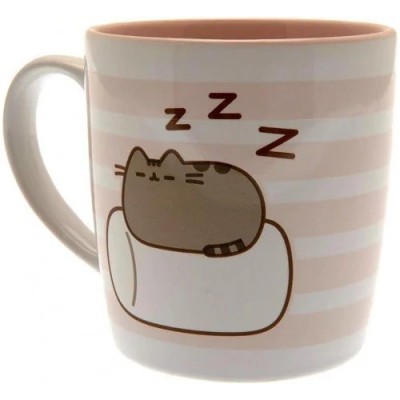 PYRAMID INTERNATIONAL PUSHEEN THE CAT GIFT TIN SET MUG AND COASTER