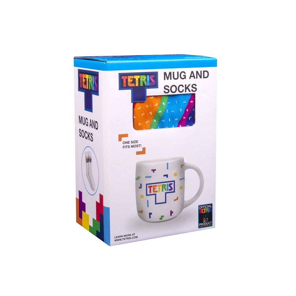 FIZZ CREATIONS TETRIS KIT MUG AND SOCKS
