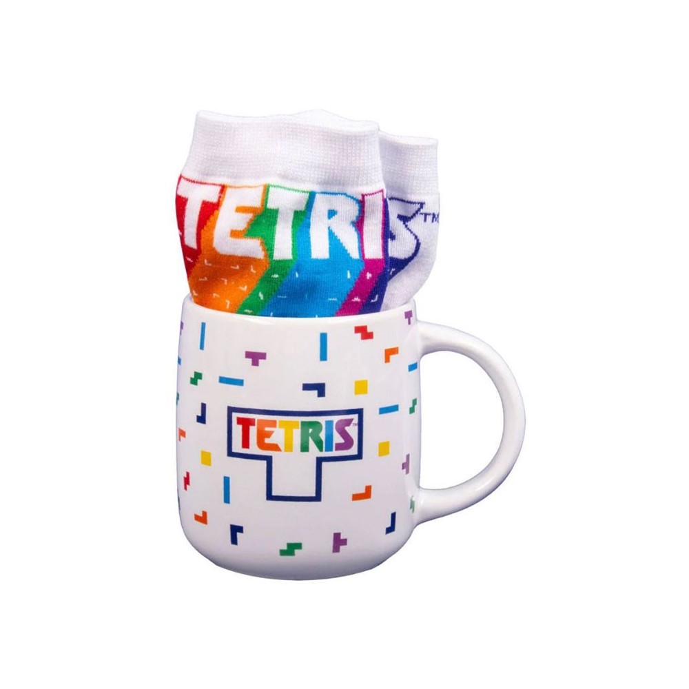 FIZZ CREATIONS TETRIS KIT MUG AND SOCKS
