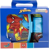 STOR  SPIDER-MAN LUNCH BOX AND SPORT BOTTLE SET