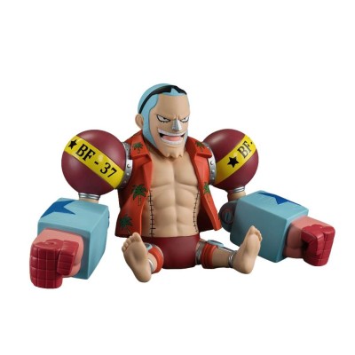 ONE PIECE FRANKY MONEY BANK SALVADANAIO FIGURE PLASTOY