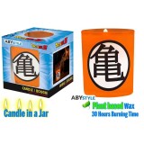 ABYSTYLE CANDLE IN A JAR DRAGON BALL KAME SYMBOL