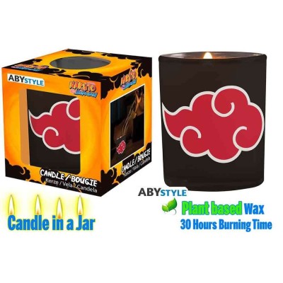 ABYSTYLE CANDLE IN A JAR NARUTO SHIPPUDEN AKATSUKI