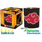 ABYSTYLE CANDLE IN A JAR NARUTO SHIPPUDEN AKATSUKI