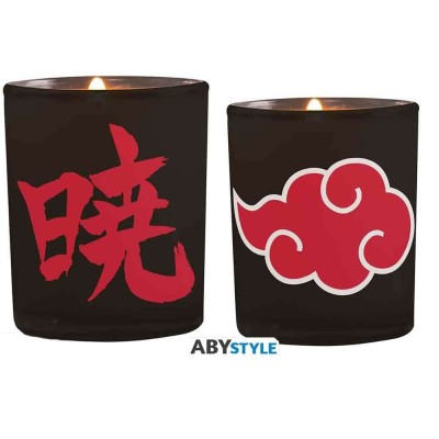 ABYSTYLE CANDLE IN A JAR NARUTO SHIPPUDEN AKATSUKI