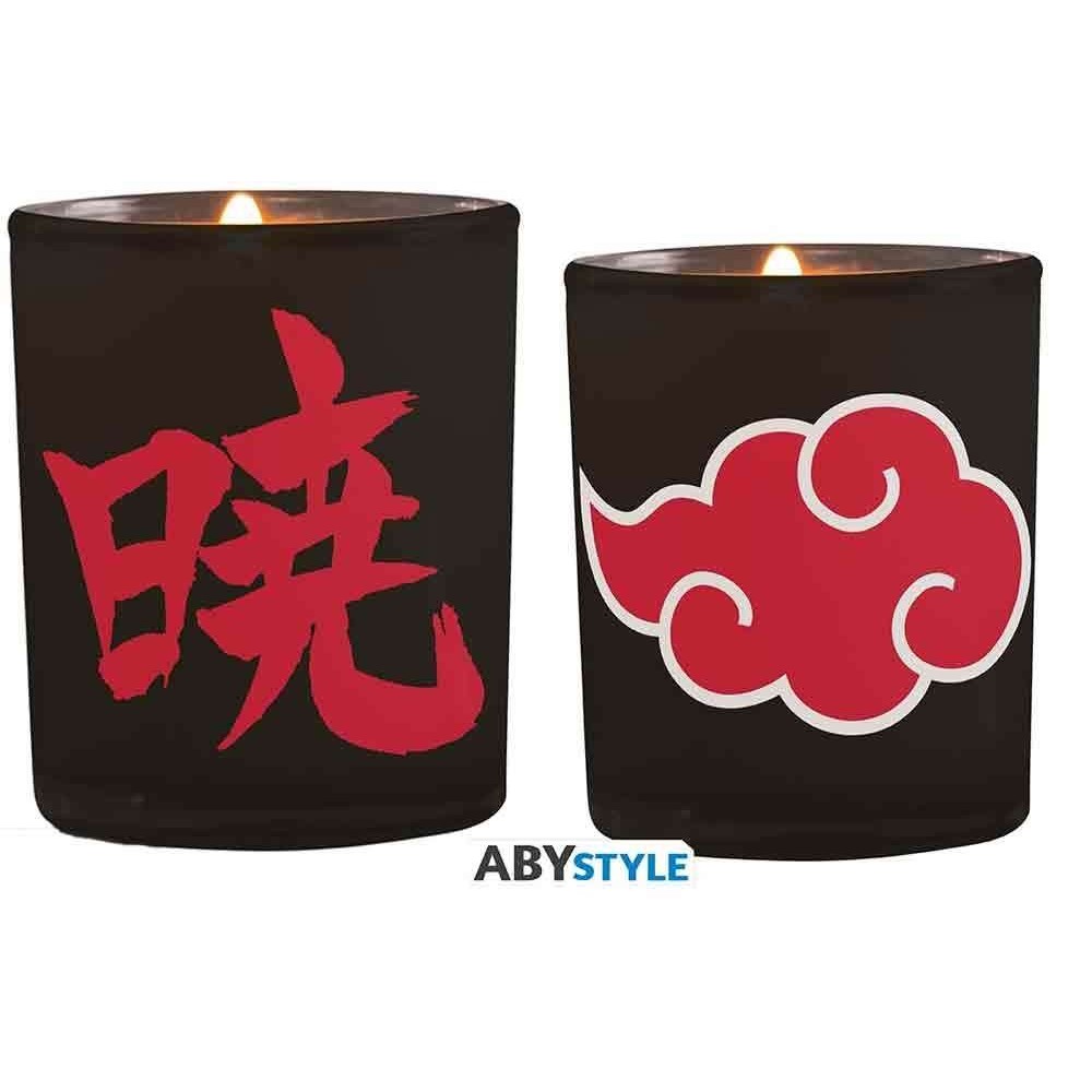 CANDLE IN A JAR NARUTO SHIPPUDEN AKATSUKI CANDELA ABYSTYLE