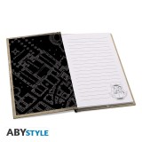 ABYSTYLE HARRY POTTER GRYFFINDOR GIFT SET GLASS PIN AND NOTEBOOK