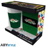 FRIENDS CENTRAL PERK GIFT SET BICCHIERE SPILLA E TACCUINO ABYSTYLE