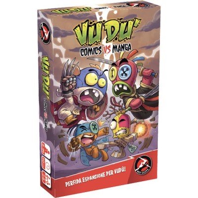 VUDU' COMICS VS MANGA ESPANSIONE GIOCO DA TAVOLO ITALIANO RED GLOVE