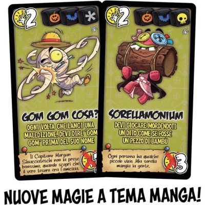 VUDU' COMICS VS MANGA ESPANSIONE GIOCO DA TAVOLO ITALIANO RED GLOVE