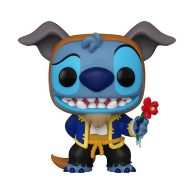 FUNKO POP! STITCH IN COSTUME AS BEAST BOBBLE HEAD FIGURE FUNKO