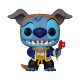 FUNKO POP! STITCH IN COSTUME AS BEAST BOBBLE HEAD FIGURE FUNKO