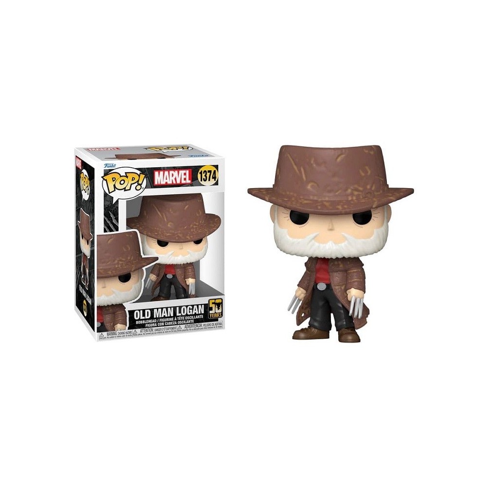 FUNKO POP! WOLVERINE 50 YEARS OLD MAN LOGAN BOBBLE HEAD FIGURE FUNKO