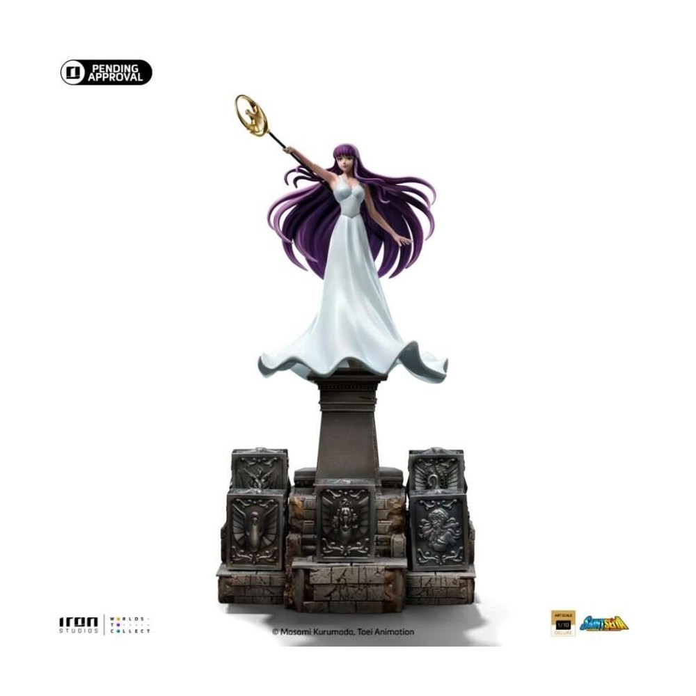IRON STUDIOS SAINT SEIYA SAORI KIDO ATHENA ART SCALE 1/10 STATUE