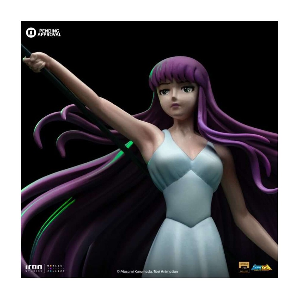 SAINT SEIYA SAORI KIDO LADY ISABEL ATHENA ART SCALE 1/10 STATUA FIGURE IRON STUDIOS