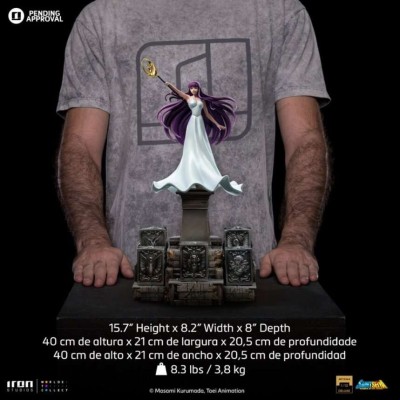 IRON STUDIOS SAINT SEIYA SAORI KIDO ATHENA ART SCALE 1/10 STATUE