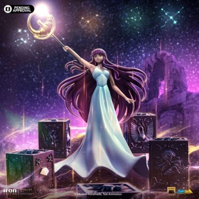 IRON STUDIOS SAINT SEIYA SAORI KIDO ATHENA ART SCALE 1/10 STATUE