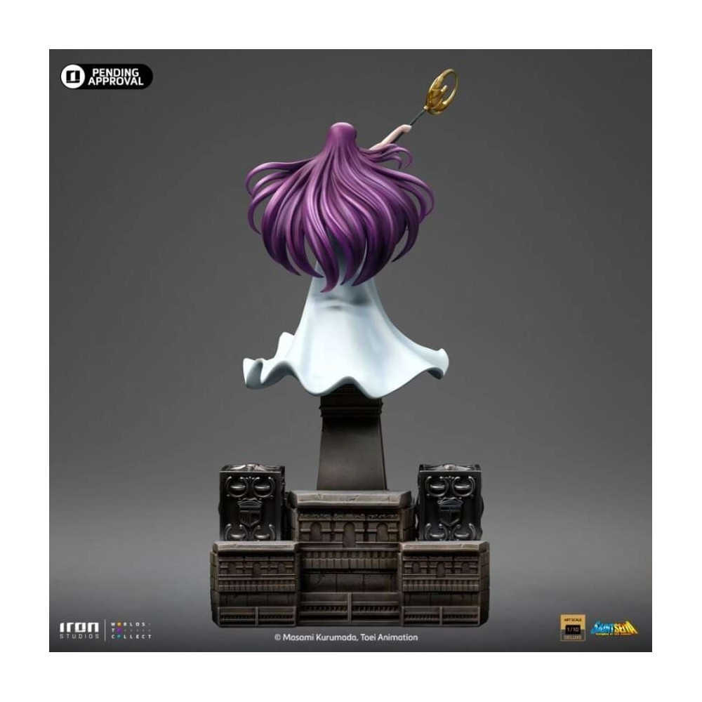 SAINT SEIYA SAORI KIDO LADY ISABEL ATHENA ART SCALE 1/10 STATUA FIGURE IRON STUDIOS